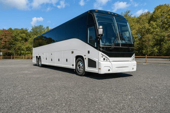 Charter Bus Rental Coral Springs 56 Passenger Charter Bus
